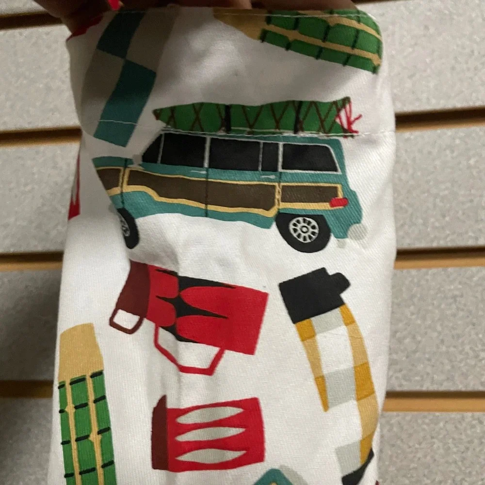 Novelty Christmas Apron Woodie Cars Coffee Mugs Holiday Kitchen‎ Cooking Baking